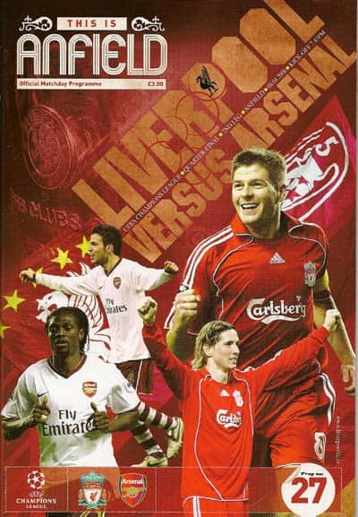 Liverpool FC v Arsenal FC